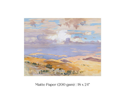 Lilac Sunset | P272 - Single Art Prints - Piccolo Fiore Prints