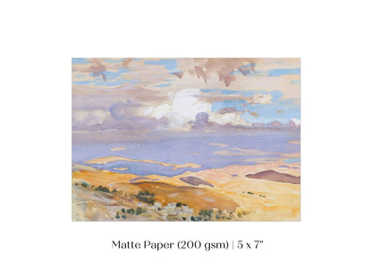 Lilac Sunset | P272 - Single Art Prints - Piccolo Fiore Prints