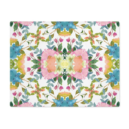 Lime Leaves Floral Bow | Placemat - Cotton Twill Placemat - Piccolo Fiore Prints