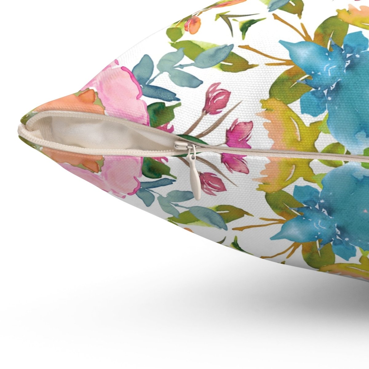 Lime Leaves Floral Bow | Throw Pillow - Throw Pillow - Piccolo Fiore Prints