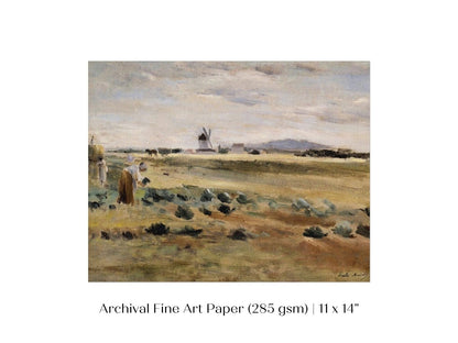 Little Windmill | P418 - Single Art Prints - Piccolo Fiore Prints