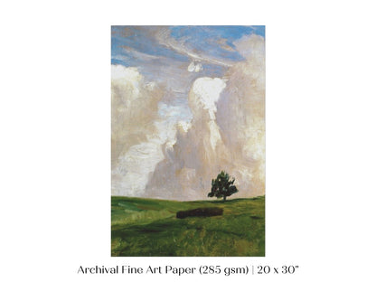 Lone Tree | P425 - Single Art Prints - Piccolo Fiore Prints