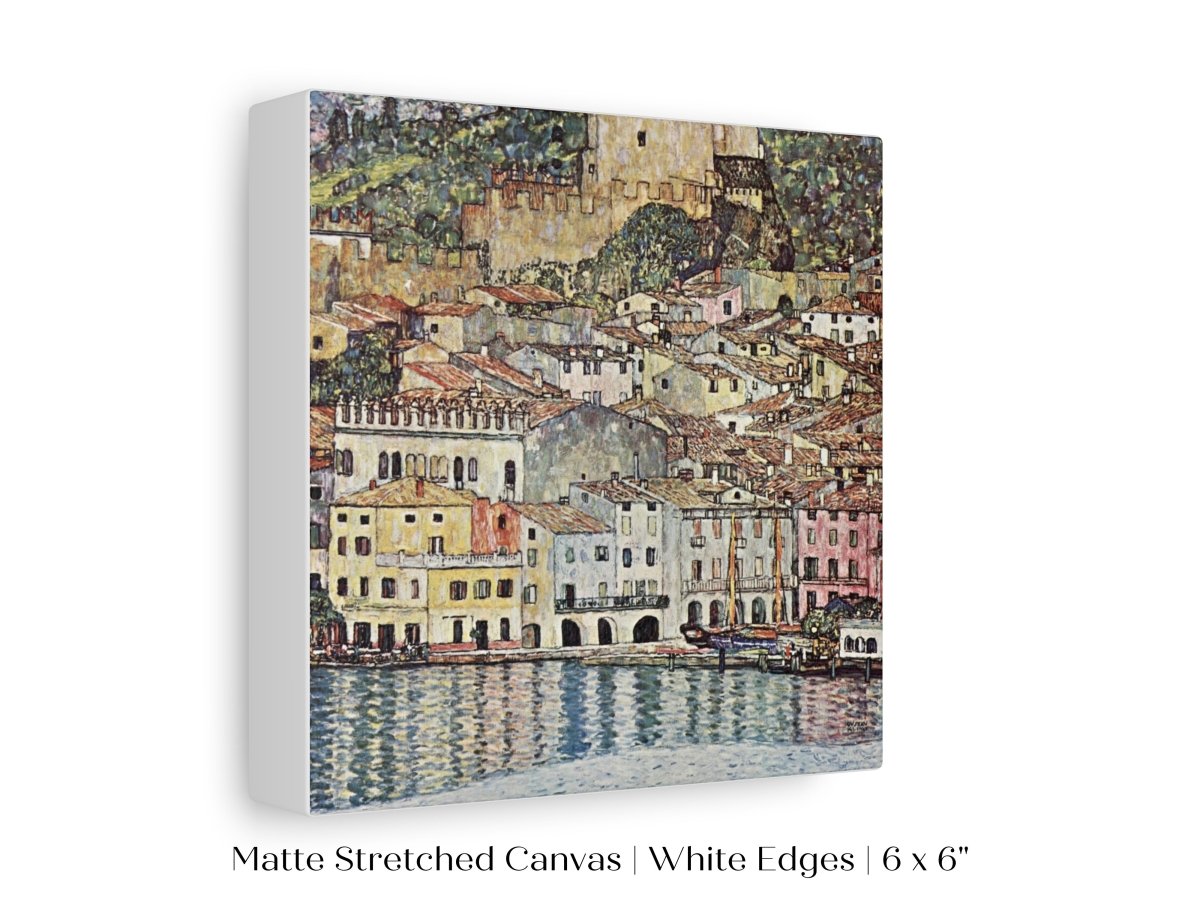 Malcesine am Gardasee | P167 - Single Square Art Prints - Piccolo Fiore Prints