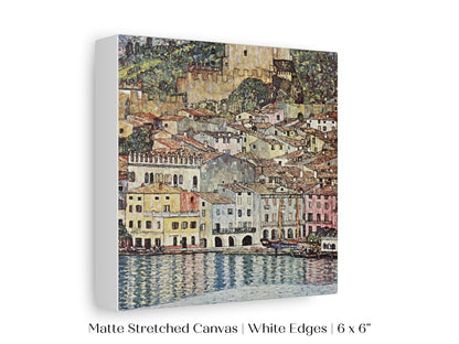 Malcesine am Gardasee | P167 - Single Square Art Prints - Piccolo Fiore Prints