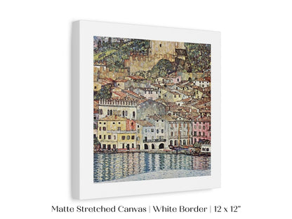 Malcesine am Gardasee | P167 - Single Square Art Prints - Piccolo Fiore Prints
