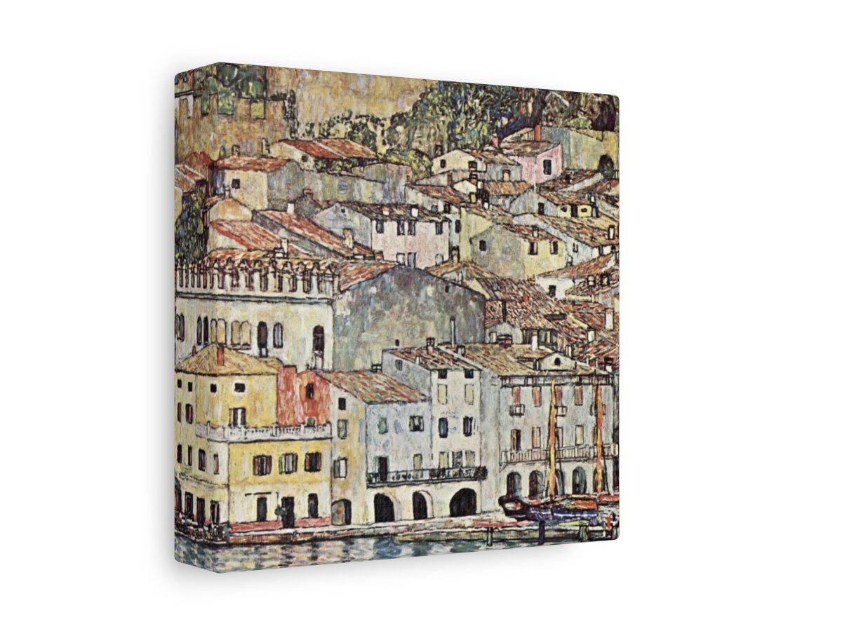Malcesine am Gardasee | P167 - Single Square Art Prints - Piccolo Fiore Prints