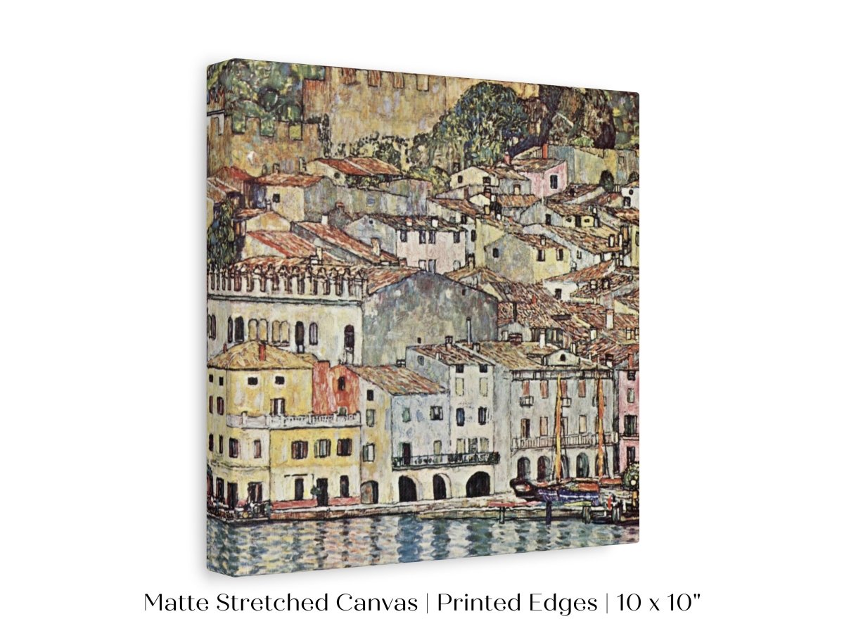 Malcesine am Gardasee | P167 - Single Square Art Prints - Piccolo Fiore Prints