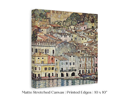 Malcesine am Gardasee | P167 - Single Square Art Prints - Piccolo Fiore Prints
