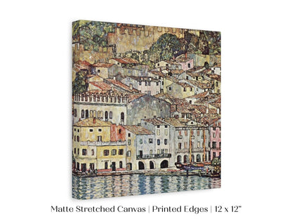 Malcesine am Gardasee | P167 - Single Square Art Prints - Piccolo Fiore Prints