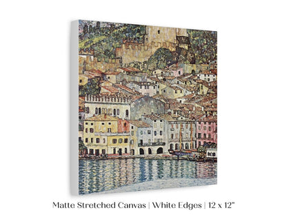 Malcesine am Gardasee | P167 - Single Square Art Prints - Piccolo Fiore Prints