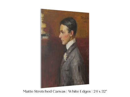 Man in a Grey Suit | P237 - Single Art Prints - Piccolo Fiore Prints