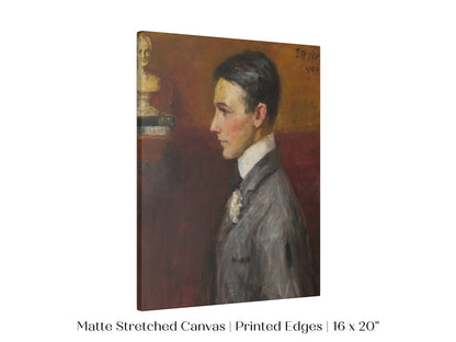 Man in a Grey Suit | P237 - Single Art Prints - Piccolo Fiore Prints