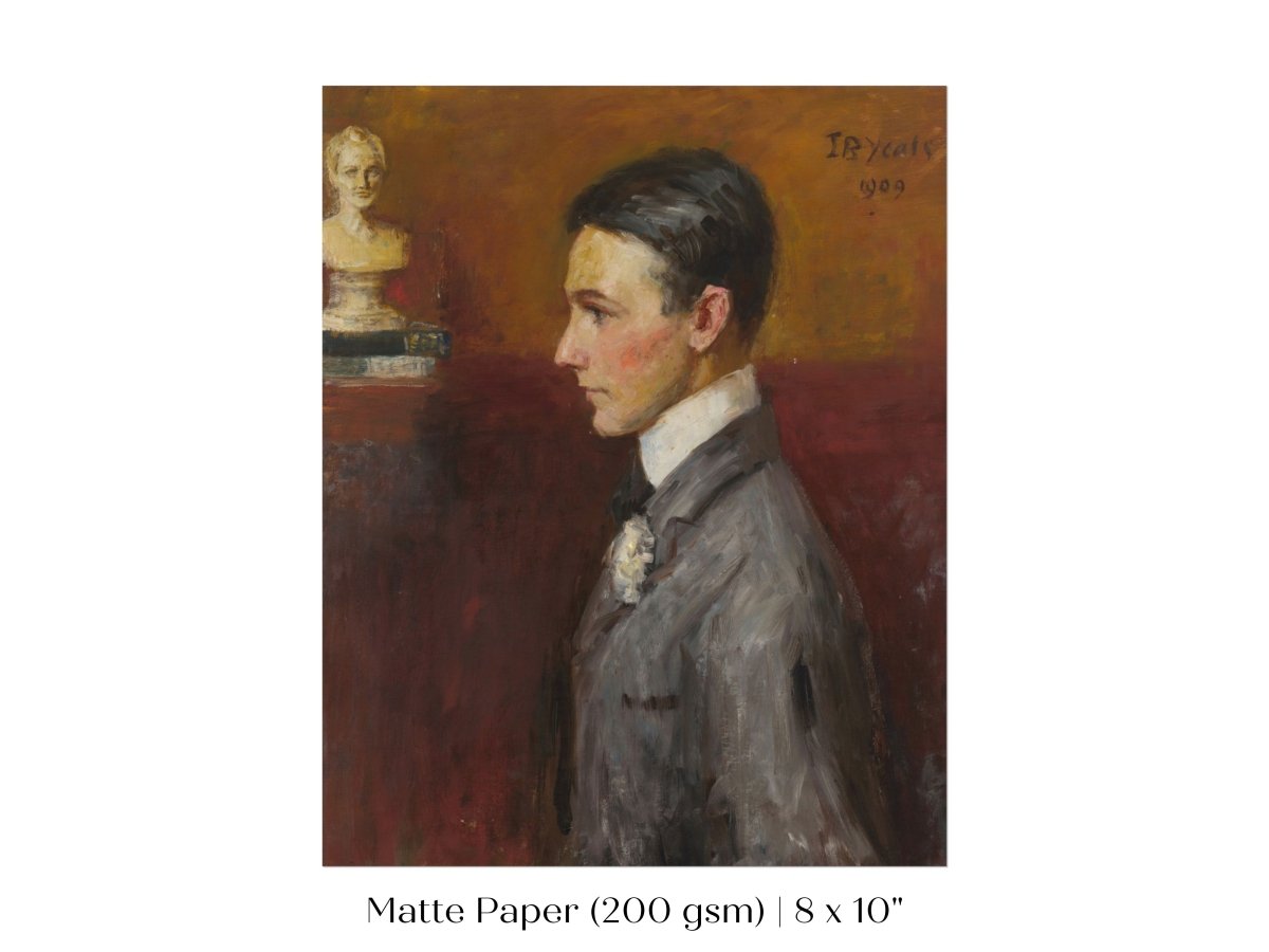 Man in a Grey Suit | P237 - Single Art Prints - Piccolo Fiore Prints