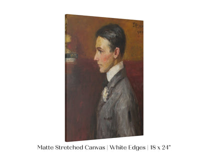 Man in a Grey Suit | P237 - Single Art Prints - Piccolo Fiore Prints