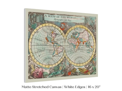 Map of the World | P360 - Single Art Prints - Piccolo Fiore Prints
