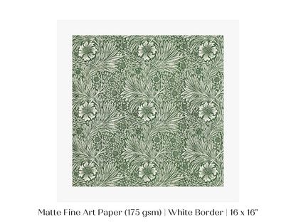 Marigold | William Morris | P348 - Single Square Art Prints - Piccolo Fiore Prints