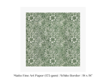 Marigold | William Morris | P348 - Single Square Art Prints - Piccolo Fiore Prints