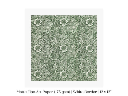 Marigold | William Morris | P348 - Single Square Art Prints - Piccolo Fiore Prints