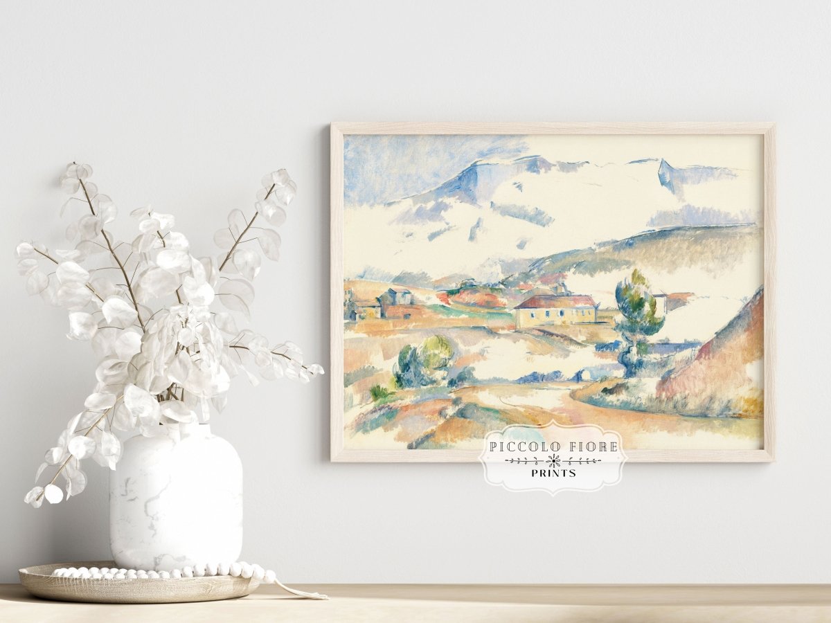 Montagne Sainte - Victoire | P94 - Single Art Prints - Piccolo Fiore Prints