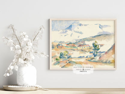 Montagne Sainte - Victoire | P94 - Single Art Prints - Piccolo Fiore Prints