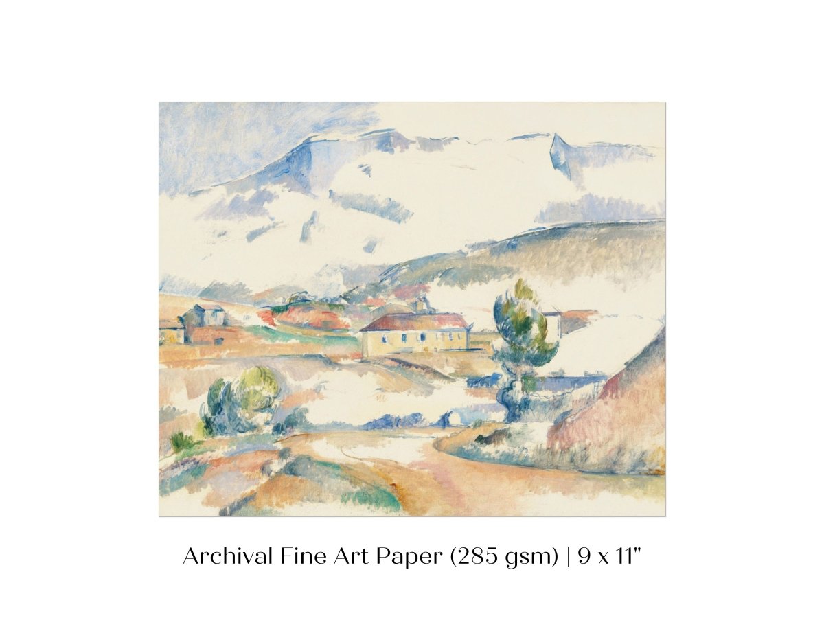 Montagne Sainte - Victoire | P94 - Single Art Prints - Piccolo Fiore Prints