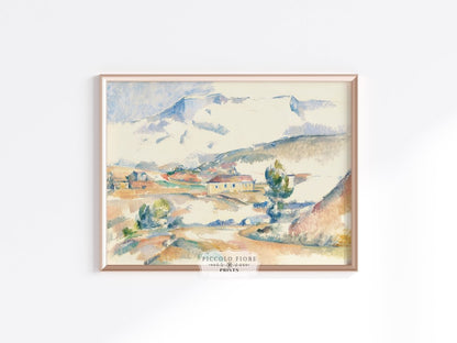 Montagne Sainte - Victoire | P94 - Single Art Prints - Piccolo Fiore Prints