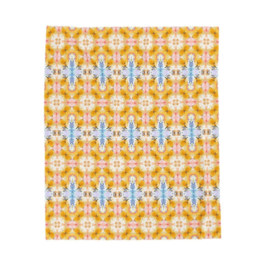 Morning Sun | Minky Throw Blanket - Minky Throw Blanket - Piccolo Fiore Prints