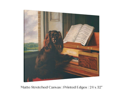 Musical Dog | P460 - Single Art Prints - Piccolo Fiore Prints