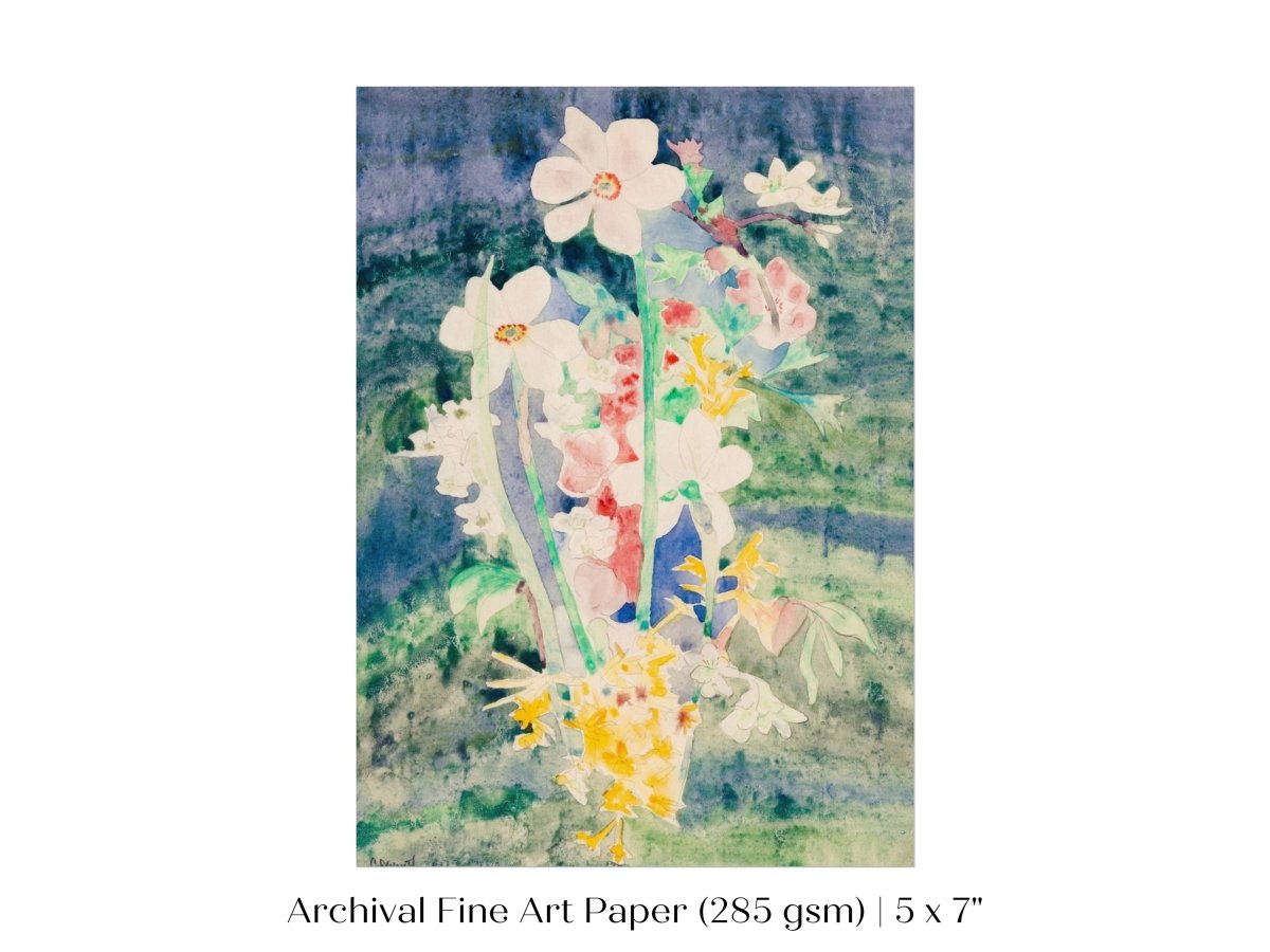 Narcissi | P59 - Single Art Prints - Piccolo Fiore Prints