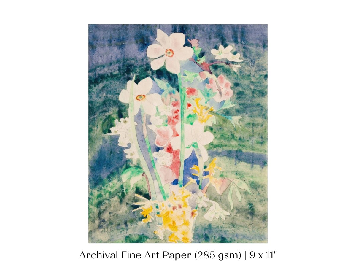 Narcissi | P59 - Single Art Prints - Piccolo Fiore Prints
