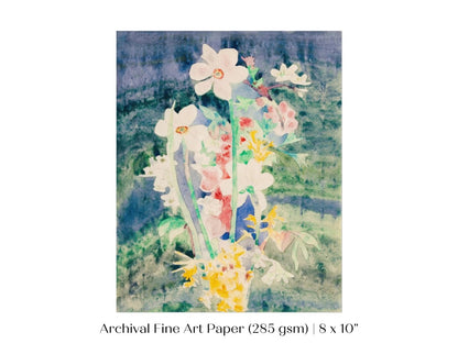 Narcissi | P59 - Single Art Prints - Piccolo Fiore Prints