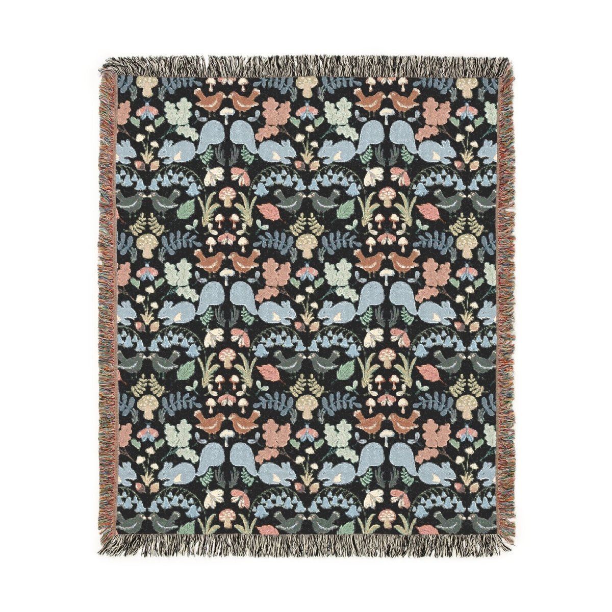 New Forest Inhabitants | Woven Blanket - Woven Blanket - Piccolo Fiore Prints
