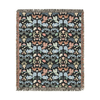 New Forest Inhabitants | Woven Blanket - Woven Blanket - Piccolo Fiore Prints