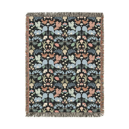 New Forest Inhabitants | Woven Blanket - Woven Blanket - Piccolo Fiore Prints