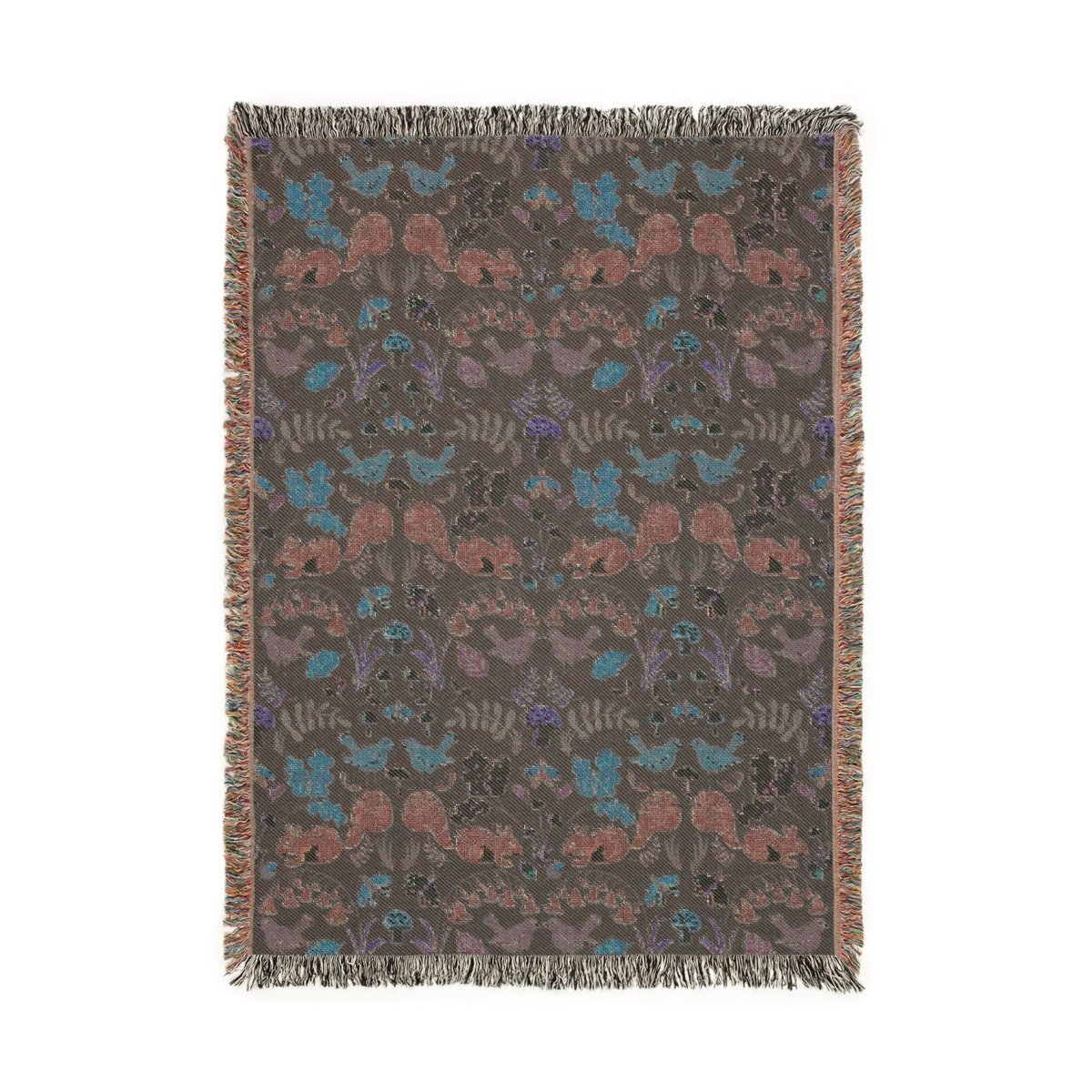 New Forest Inhabitants | Woven Blanket - Woven Blanket - Piccolo Fiore Prints