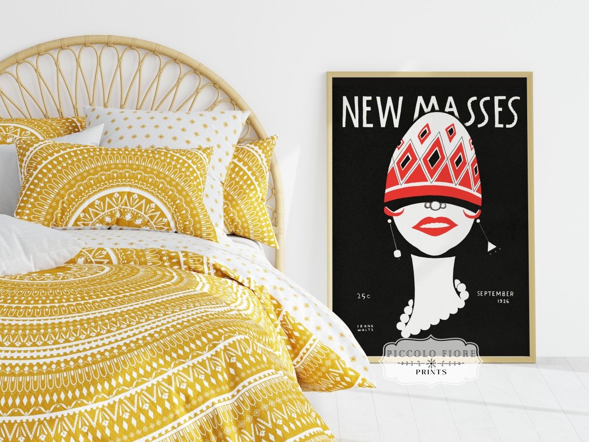 New Masses Magazine Cover | P694 - Single Art Prints - Piccolo Fiore Prints