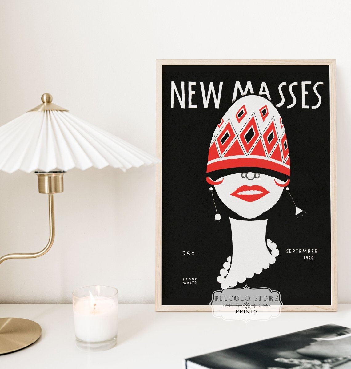 New Masses Magazine Cover | P694 - Single Art Prints - Piccolo Fiore Prints