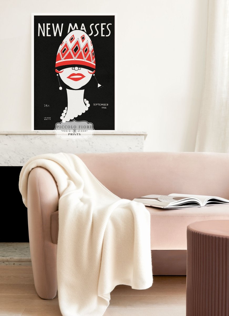 New Masses Magazine Cover | P694 - Single Art Prints - Piccolo Fiore Prints