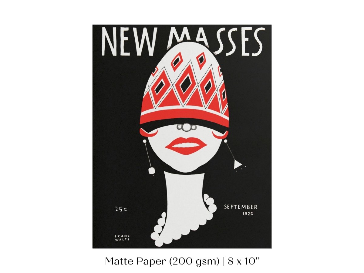 New Masses Magazine Cover | P694 - Single Art Prints - Piccolo Fiore Prints