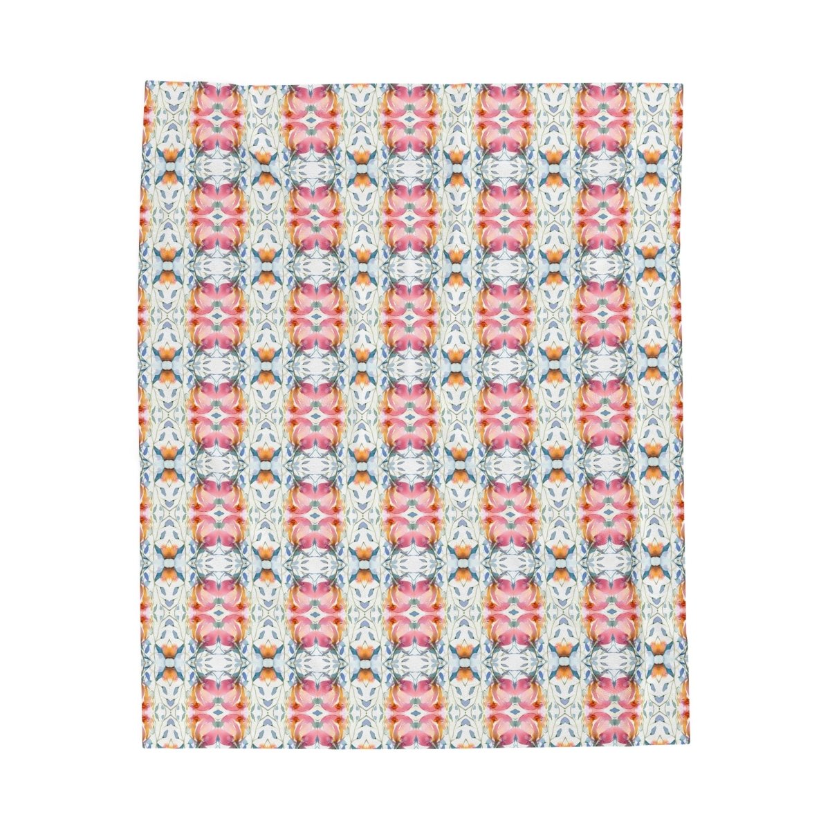Nouveau Bloom | Minky Throw Blanket - Minky Throw Blanket - Piccolo Fiore Prints