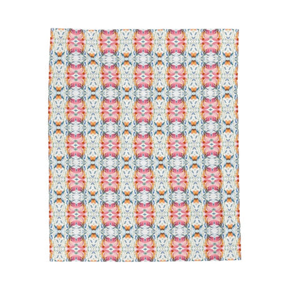 Nouveau Bloom | Minky Throw Blanket - Minky Throw Blanket - Piccolo Fiore Prints
