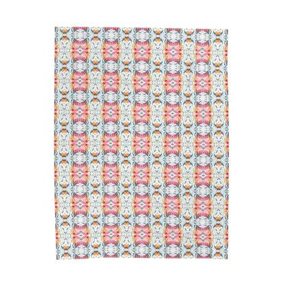 Nouveau Bloom | Minky Throw Blanket - Minky Throw Blanket - Piccolo Fiore Prints