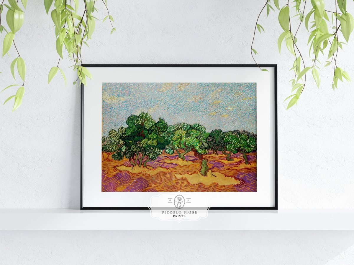 Olive Trees | P323 - Single Art Prints - Piccolo Fiore Prints