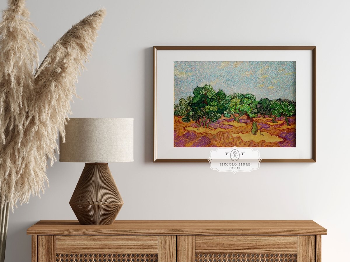 Olive Trees | P323 - Single Art Prints - Piccolo Fiore Prints