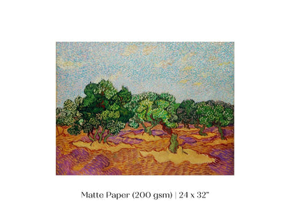 Olive Trees | P323 - Single Art Prints - Piccolo Fiore Prints