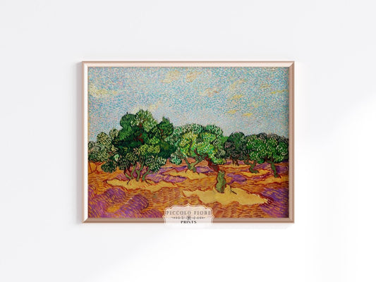 Olive Trees | P323 - Single Art Prints - Piccolo Fiore Prints