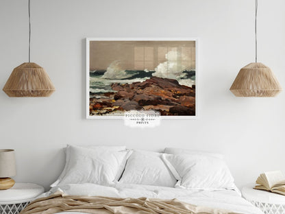 Orange and Pastel Green Eclectic | Gallery Wall Set | 10 Prints | S10 - 6 - Gallery Wall Set - Piccolo Fiore Prints