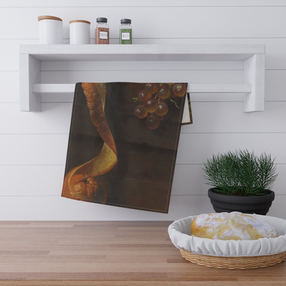 Oranges and Grapes | Tea Towel - Tea Towel - Piccolo Fiore Prints