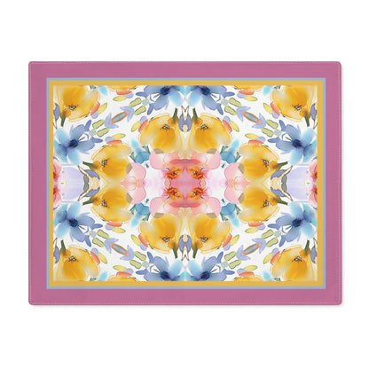 Oval Floral Bloom | Placemat - Cotton Twill Placemat - Piccolo Fiore Prints