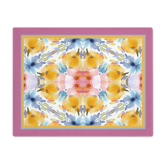 Oval Floral Bloom | Placemat - Cotton Twill Placemat - Piccolo Fiore Prints